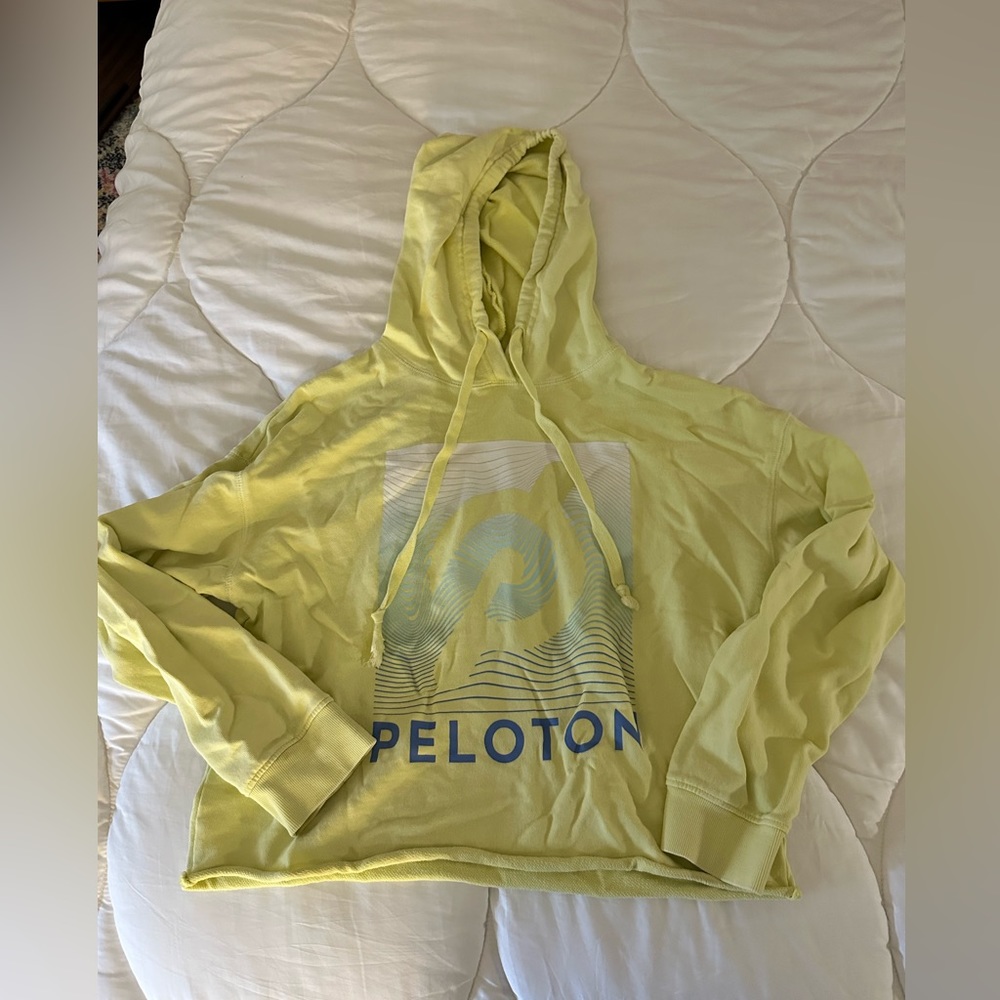 Peloton crop sweatshirt